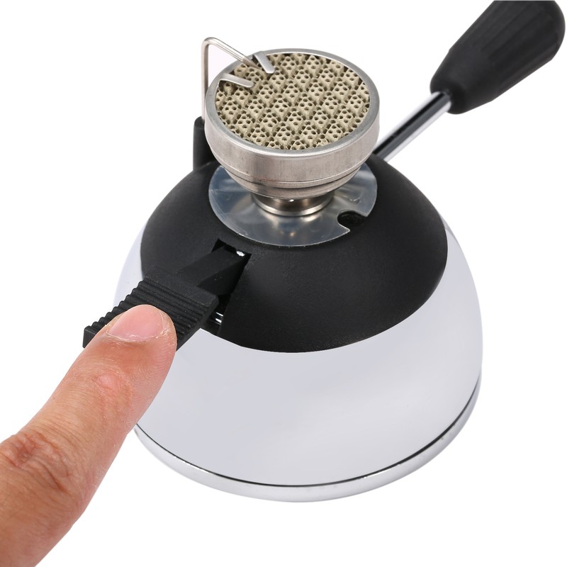 Mini Camping Stove Butane Gas Burner with Refill Rack and