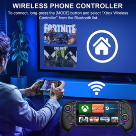 BEBONCOOL Wireless Gaming Controller Android/iOS,Mo