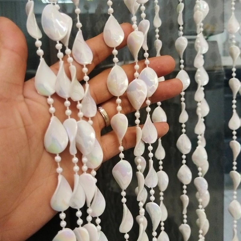 ave split Beaded Curtain Doorways Star Acrylic Hanging Door Beads