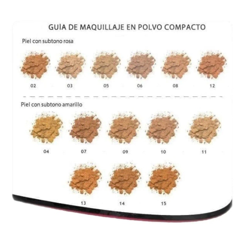 Polvo Bissu Maquillaje Compacto Todos Los Tonos Original