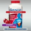 Gaviscon Extra Strength Cherry Count Chewable Foamtabs