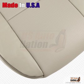 US Auto Nation 2001 to 2005 FITS Lexus IS300 PASSENGER Bottom Perforated Leather Seat Cover Tan