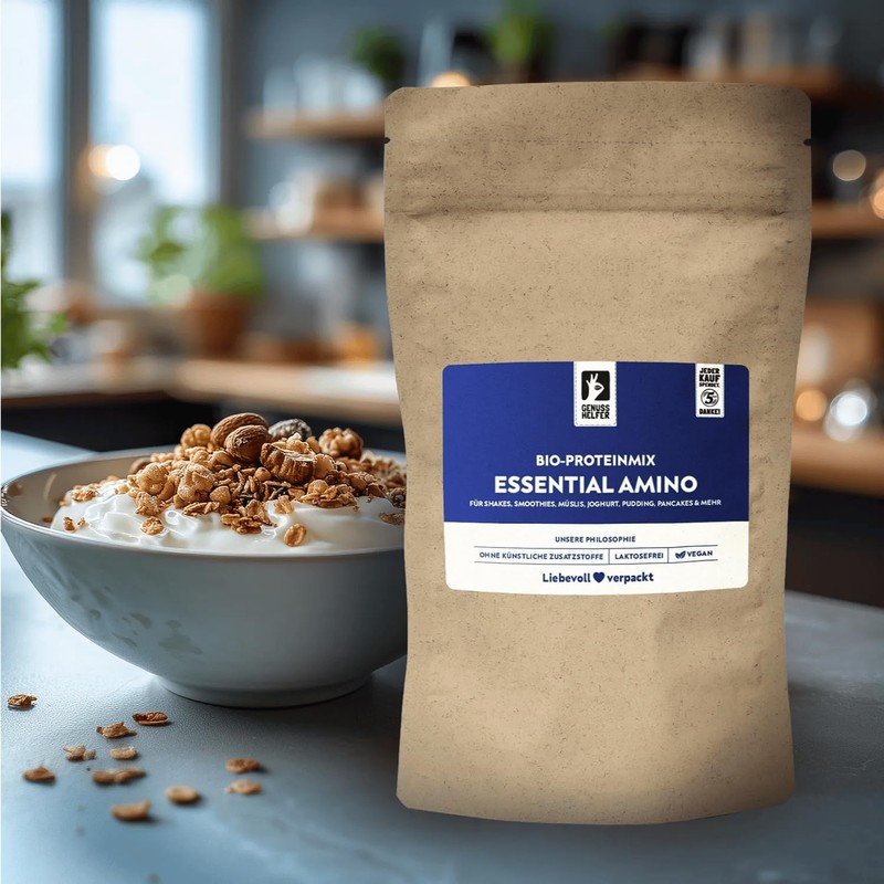 Bremer Gewürzhandel BIO Essential Amino Protein Mix, vegan, Eiweißpulver ohne