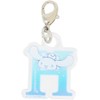 Tees Factory Sanrio Cinnamoroll [Zipper Mascot] Mini Initial Charm/H