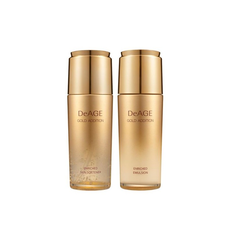 Charmzone 참존 디에이지 골드 에디션 인리치드 스킨 110ml+로션 110ml Chamsung