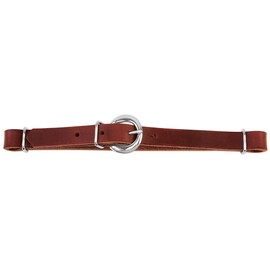 Weaver Leather Straight Latigo Leather Curb Strap Burgundy, 44413