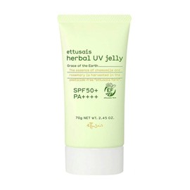 ettusais Herbal UV Jelly, Face and Body Sunscreen Gel SPF50+, PA++++, 2.5 oz (70 g)