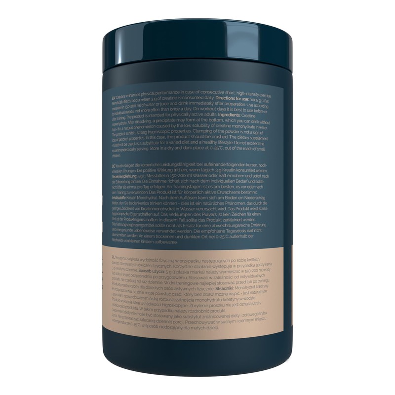Vitaler's Creatine Monohydrate - Bioavailable, Micronised 200 Mesh, Well Soluble,