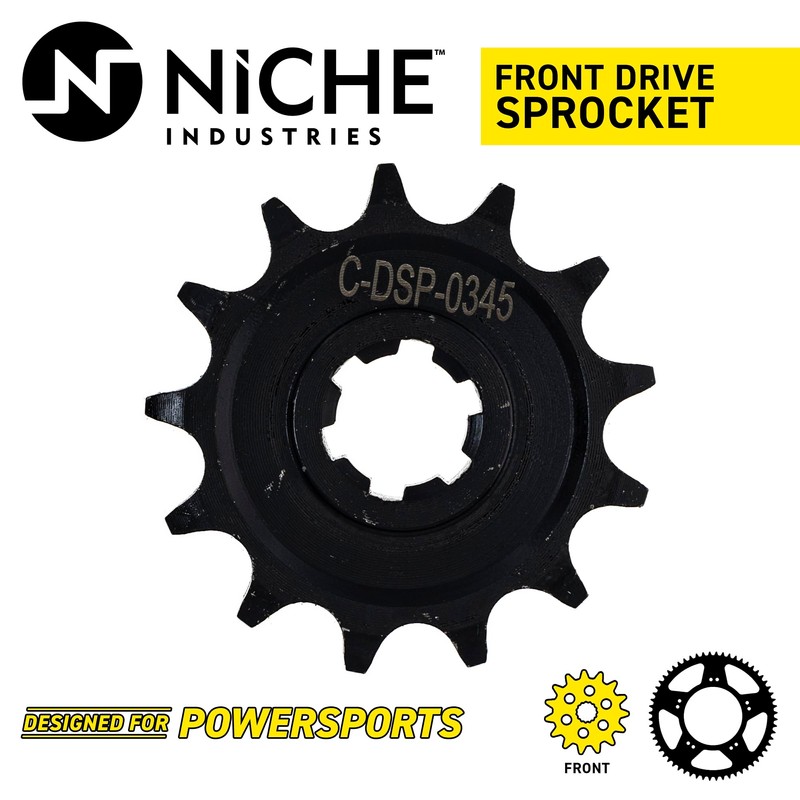 NICHE 428 Pitch 13 Tooth Front Drive Sprocket for Kawasaki