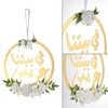 Graceful European Artificial Flower Wreath for Door Hanging for Various