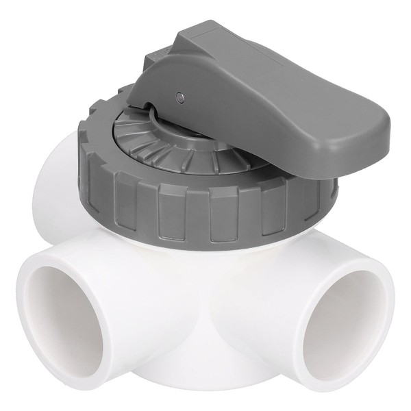 Jeffergarden 3 Way Pool Valve, Spa Diverter Valve Swimming Pool