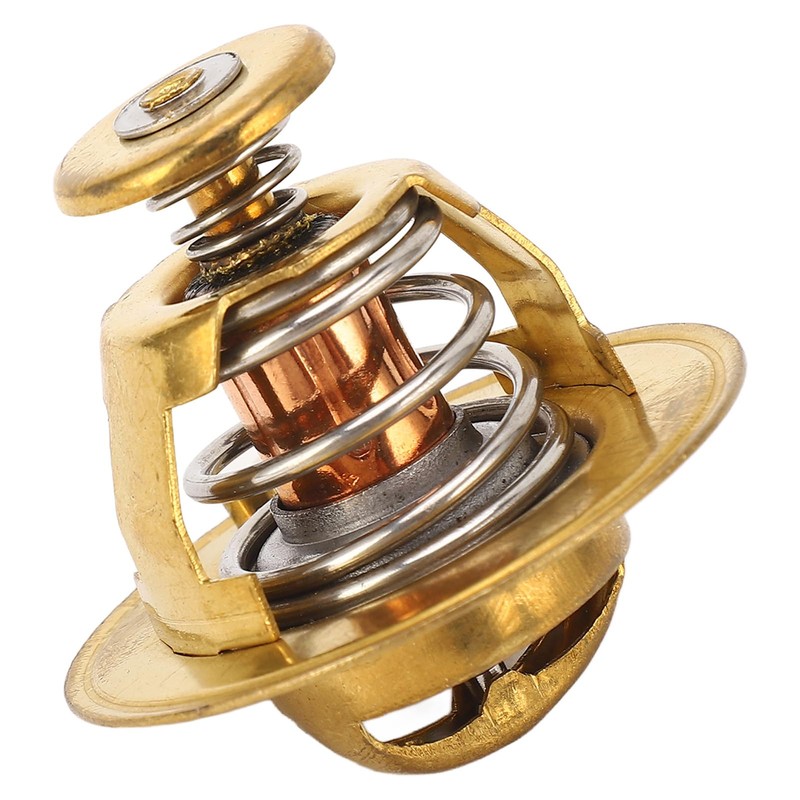 Excavator Thermostat, 82℃ 600-421-6110 Alloy Accessory Replacement with Installation Guide