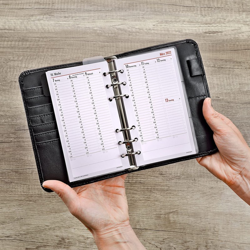 Spare calendar A6 1W 2S