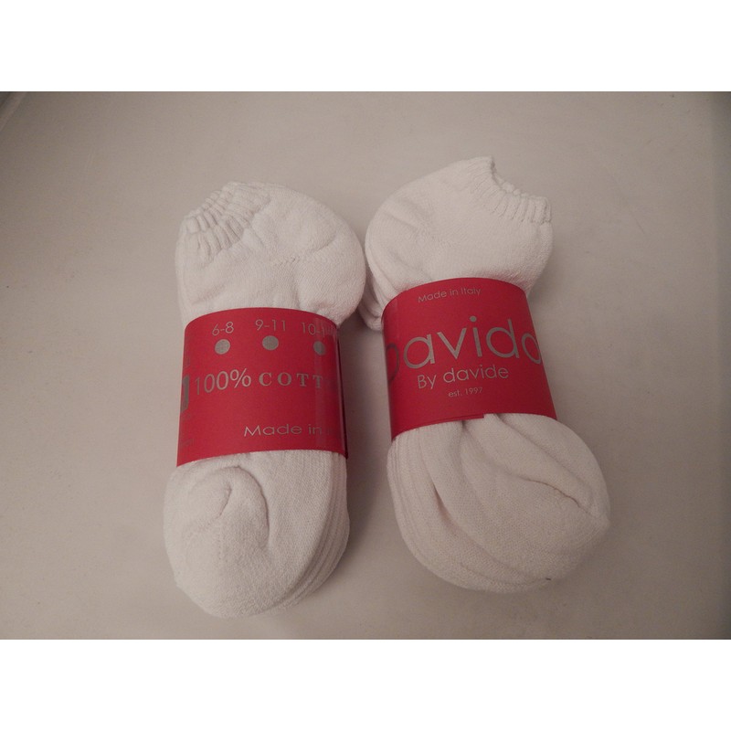 davido Women socks ankle low cut 100% cotton 8 pairs