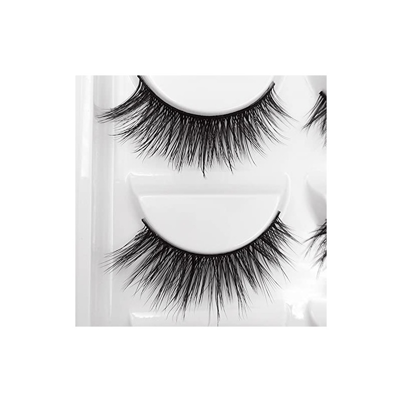 5 Pairs Mink Eyelashes Ultra Dense Stage Makeup Natural False
