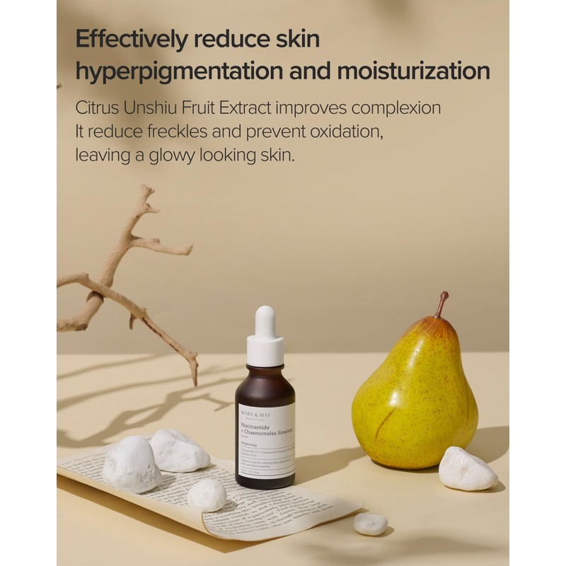 [Mary&May] Niacinamide + Chaenomeles Sinensis Serum 30 ml