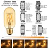 LiteHistory E26 LED Bulb 6W Equivalent E26 Bulb 60 watt