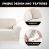 PrinceDeco Stretch Loveseat Sofa Cover Slipcover Couch Cover for 2