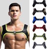 JOCKMAIL Men's Harness Belt Elastic Shoulder Strap Mens Neoprene Harness