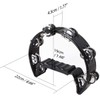 iGadgitz Xtra U6994 - Half Moon Hand Tambourine Double Cutaway