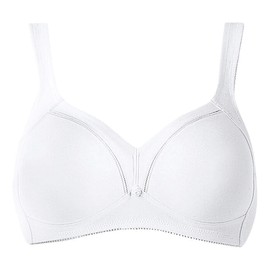 Triumph Women's Cotton Shaper N (1BW13) Non-Wired Bra, White (White (03)), 40D