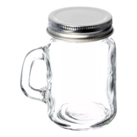 MITORRI 5 Tarro Mason Jar Mini De 100 Ml Con Tapa Cerrada