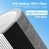 2 Packs Upgraded 511i Max Mixed HEPA Carbon Replacement Filter