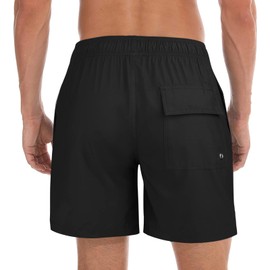 LECOONMX Traje de Baño Hombre 2 in 1 (2022 Nuevo Modelo) Bañador Trunks Shorts Derportivo para Playa Natación Piscina Correr Secado Rápido con Licra de Bóxer