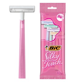 BIC Twin Select Silky Touch Twin Blade Shaver, Women, 10-Count