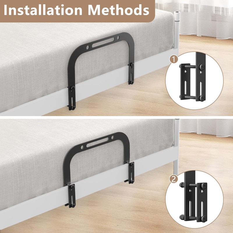 DELLAN Mattress Slide Stopper, Non-Slip Gripper Retainer Bar, Mattress Holder