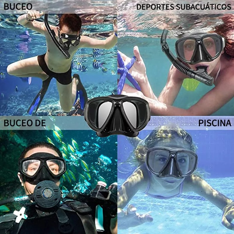 Generic Conjunto Profesional De Equipos De Natación De Snorkel L/xl