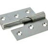 TIMCO Rising Butt Hinges Left Hand Steel Silver - 75
