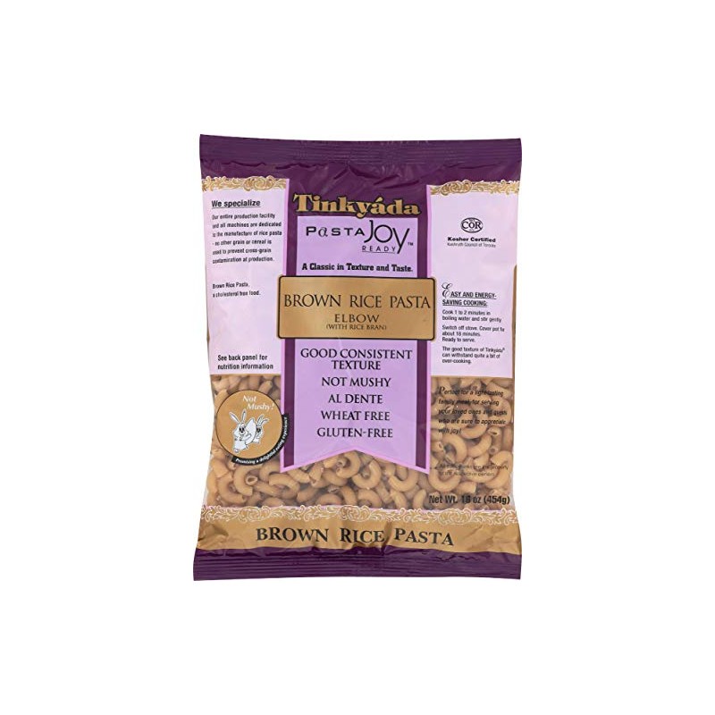 Tinkyada Pasta Brown Rice Elbow, 16 oz