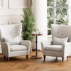 Yuede Drink Table, Small Round Side Table for Small Spaces,