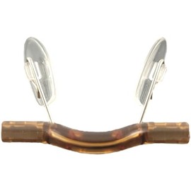 Switch It! Original Universal Nose Bridges & Comfort Pads for Switch It! Glasses - Perfect Fit, Skin-friendly, Durable, brown