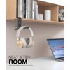 APPHOME New Foldable Headphone Stand Hanger Holder Aluminum Headset Soundbar