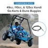 AlveyTech Parking Brake Cable for 49cc, 110cc, & 125cc Kandi