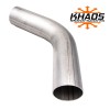 Custom 2 End Expanded 2.5" 75 Degree Stainless Mandrel Bends