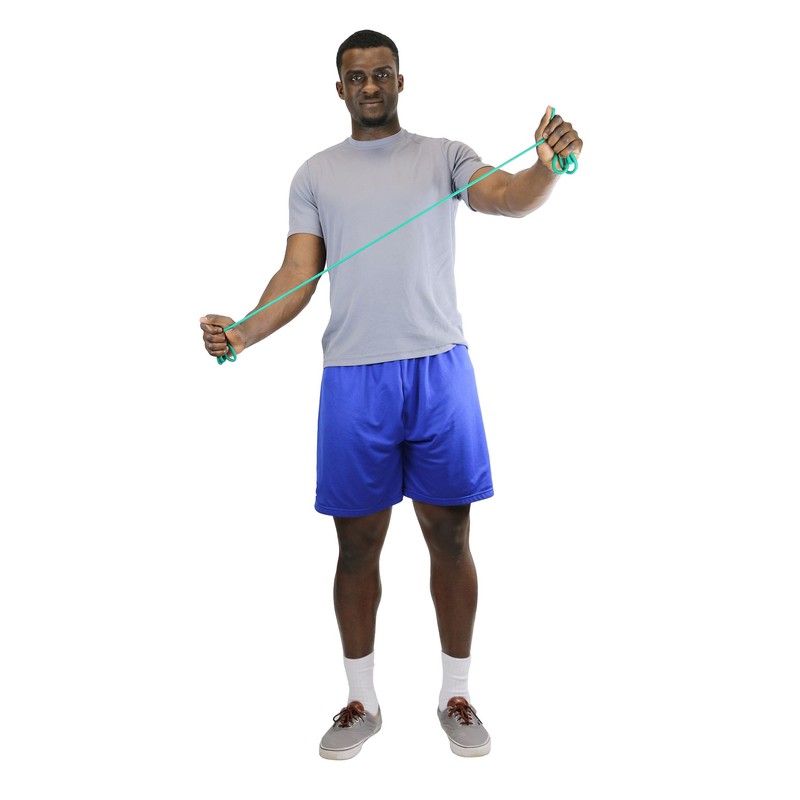CanDo Power Tube Set, Fitness Tube, Resistance Trainer for Functional