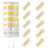 TAIYALOO G4 LED Bulbs 5W T3 40W Halogen Replacement 12V