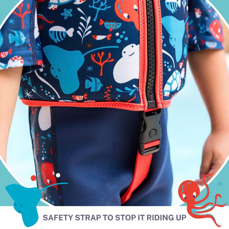 Splash About Go Splash Swim Vest, Under the Sea, 4-6