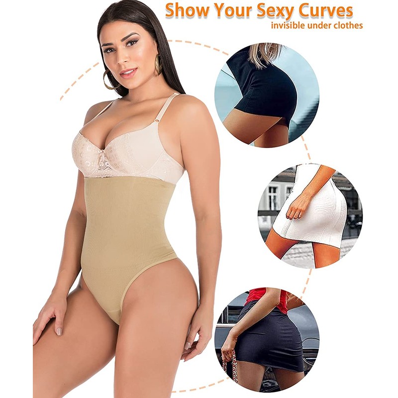 FLORATA Butt Lifting Shapewear Tummy Control High Waist Trainer Body