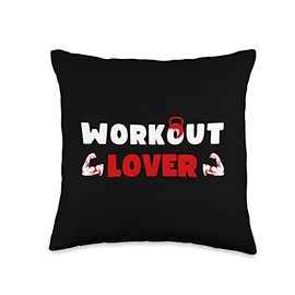 Funny I Love Tren Funny Lover Tren, Workout Quote, Cool Bodybuilder Throw Pillow, 16x16, Multicolor