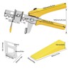 Tile Leveling System 1/16 inch 300pcs Tile Spacer Clips, Tile