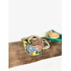 Kutani [Teapot/Teapot] Large, Dark Painted Peony [Back Picture]