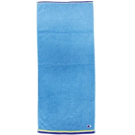Champion 5065020200 Face Towel, Approx. 13.4 x 31.5 inches (34 x 80 cm), Simple Color Logo, Blue