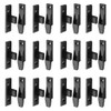 Plinth Clips, 12 Pairs Bath Panel Clips ABS Plastic Kickboard