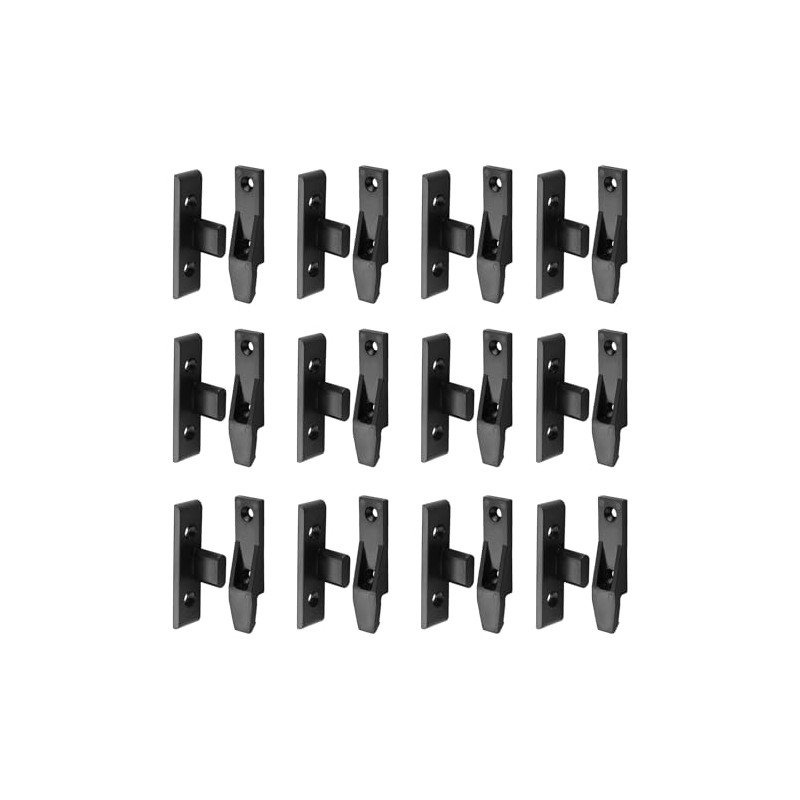 Plinth Clips, 12 Pairs Bath Panel Clips ABS Plastic Kickboard