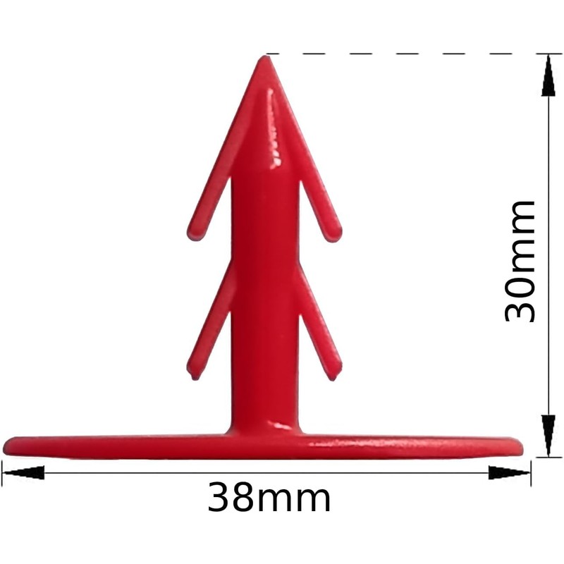 NOVANETUS Push Pins, Pins, Pins, Pins, Clips for Fixing Underfloor