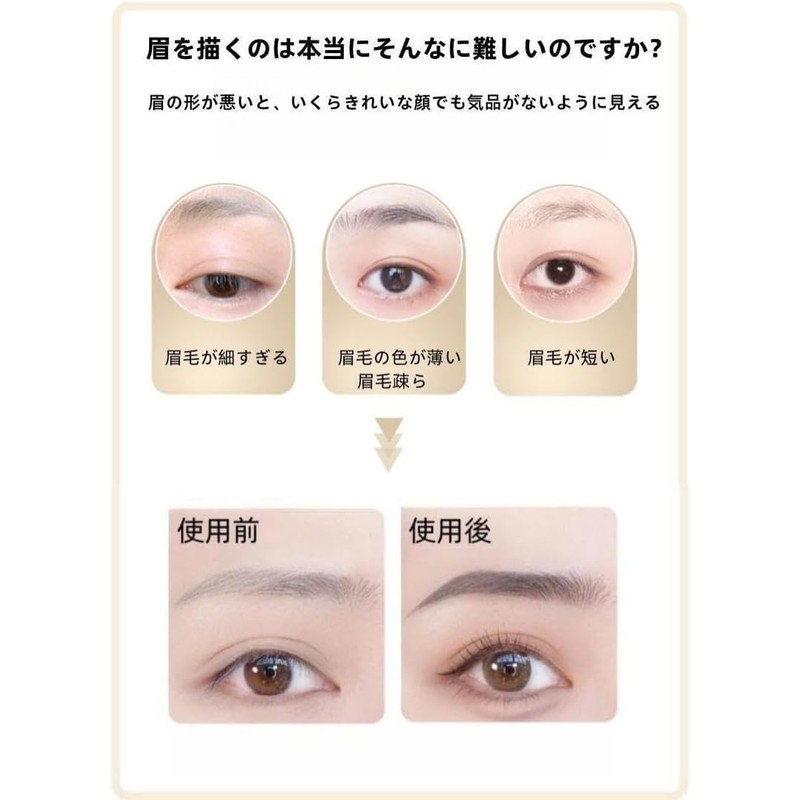 【Popular】Machete Eyebrow Pencil,Hardcore Eyebrow Pencil,Threaded Eyebrow Pencil,Pencil Eyebrow Pencil.Waterproof and